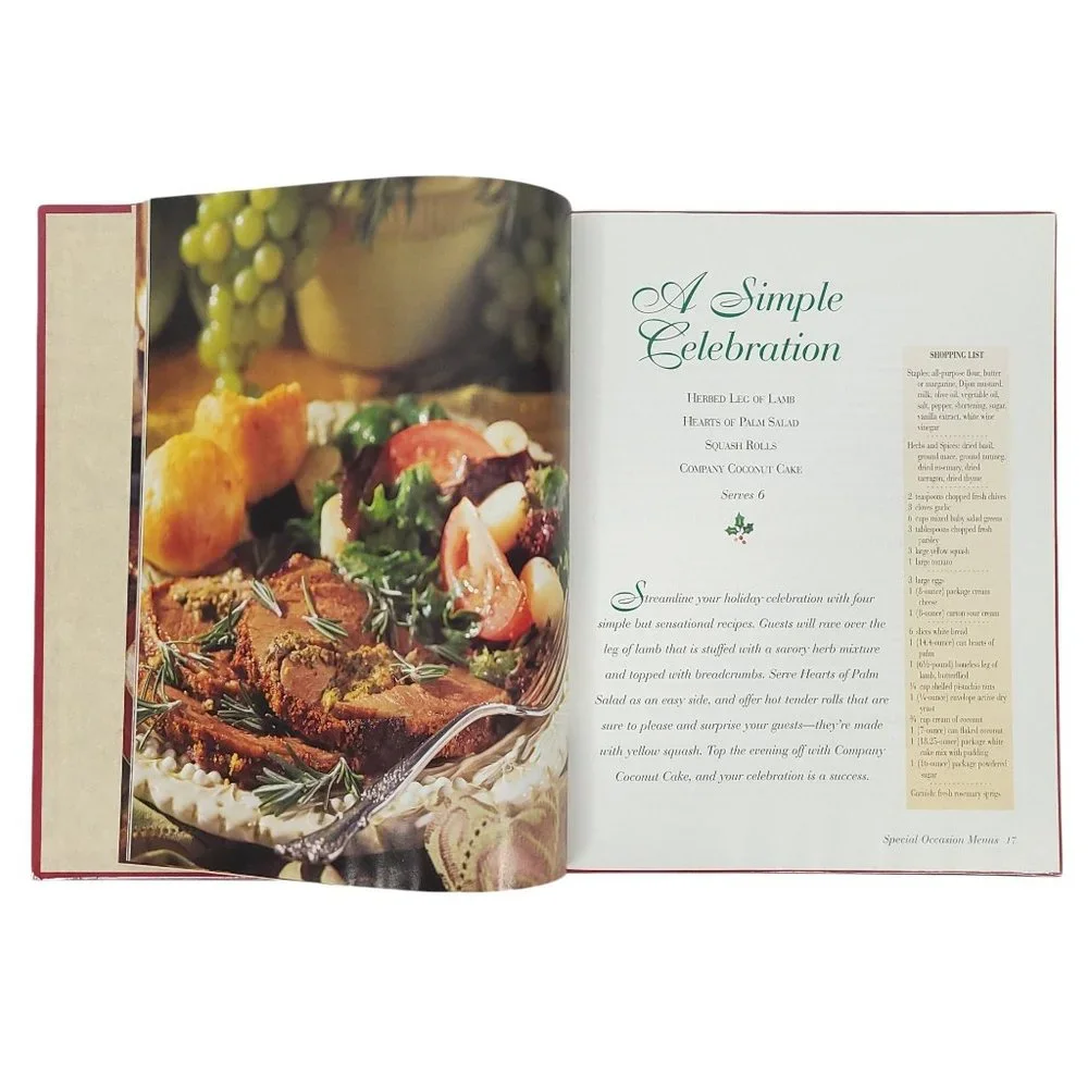 Christmas With Southern Living Cookbook Volume 3 Hardcover 1999 Oxmoor House